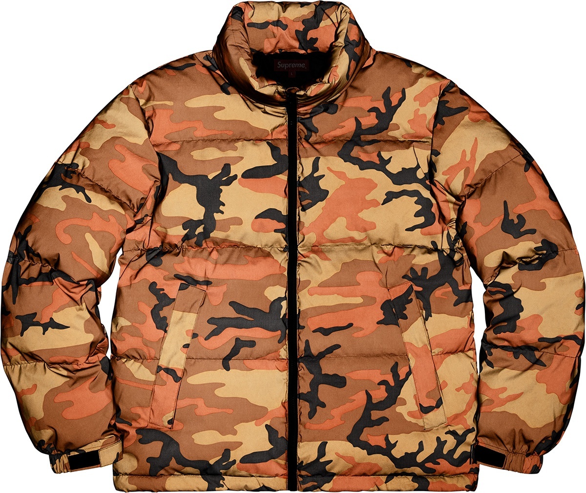 Reflective Camo Down Jacket view 22